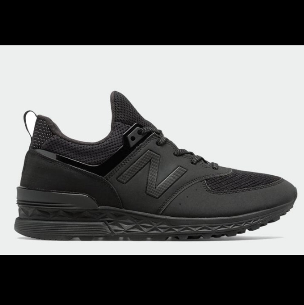 New Balance 574 sport triple black - NEW